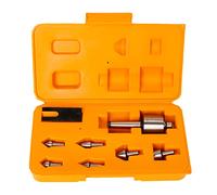 INPANOLS 9PCS Mt2 Medium Duty Live Center Set, 2MT Morse Taper with 7 Interchangeable Points for Lathe Tailstock Machine