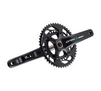 Inpeak Twin2 Grx Fc-rx820-2 Crankset With Power Meter Silver 175 mm / 42t 175 mm Black