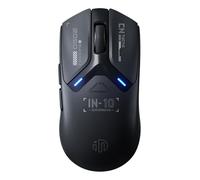 INPHIC IN10P Lightweight Wireless Gaming Mouse, Tri-Mode Wireless Mouse with Bluetooth/ 2.4G/ USB-C Wired, 60g Superlight, PAW3395 26K DPI Sensor, 8kHz Polling Rate, Fully Programmable, Black