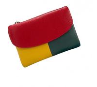 INPUS Unisex Pebbled Leather Wallet, with RFID Anti-Theft Function, Coin Pocket, Cash Pocket, Credit Card Slot, Compact bi-fold Genuine Leather Wallet, Includes a Surprise Gift.