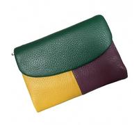 INPUS Unisex Pebbled Leather Wallet, with RFID Anti-Theft Function, Coin Pocket, Cash Pocket, Credit Card Slot, Compact bi-fold Genuine Leather Wallet, Includes a Surprise Gift.