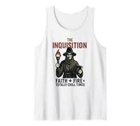 Inquisition Faith Fire Chill Times Spanish Colonies Vintage Tank Top