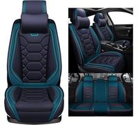 INRNT Car Seat Covers Full Set for Epica (V250) 2006-2014,Automotive Vehicle Cushion Covers Automotive Front and Rear Seat Covers,A/BlackBlue