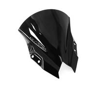 INRNT Motorcycle Windscreen Windshield for Kawasaki NINJA 500 2024, Anti-Crack Motorbikes Wind Deflector Visor Pare Brise Protector,A/Black