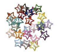 Ins Star/Bear/Bowtie/Square Hairpin For Woman Sweet Charm Hair Clip Aesthetics Hair Accessories