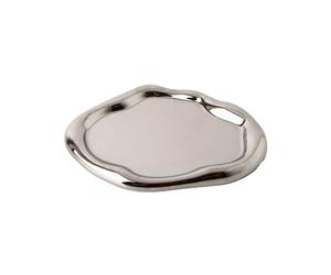 Ins Style Tray Jewelry Storage Tray Light Luxury Ceramic Storage Display Tray Snack Tray Modern Decorative Ornaments, D