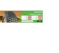 265/65R17 Insa Turbo Dakar MT (Remould) Mud Terrain 112Q Tyre