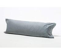 INSAFIANS Long Bolster Pillowcase Soft & Comfortable Covers for Pregnancy Maternity Orthopedic Support Ideal for Side and Back Sleepers (DO 4.6 FT COVER ONLY grey)