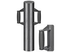 Insaga Fence Post Driver, 59 x 12.7cm T Post Driver Garden Fencing Rammer Pergola Post Pounder Tool Wooden Post Knocker 9lbs Farm Post Thumper for U Channel with Non-slip Ergonomic Handles