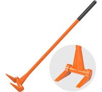 Insaga Pallet Buster Breaker Tool,122cm Fully Welded Large Crowbar for Breaking Pallets, Industrial Breaker for Removing or Tearing Down Woods, Enhanced Head