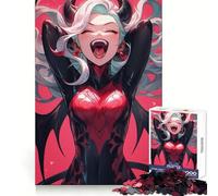 Insane Anime Girl 1000 Piece Jigsaw Puzzles for Adults Unwind Game Snug Cut Playful Challenge Wall Accent (50x75cm)