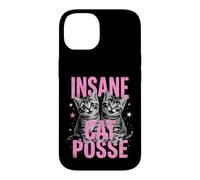 Insane Cat Posse Funny Clown Cat Case for iPhone 14
