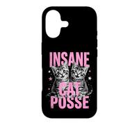 Insane Cat Posse Funny Clown Cat Case for iPhone 17