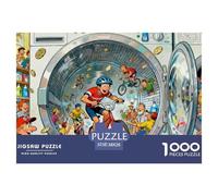 Insane Cycling Race Wooden Jigsaw Puzzle Waterproof 1000 Piece Puzzles for Adults Gifts Colourful Home Decoration