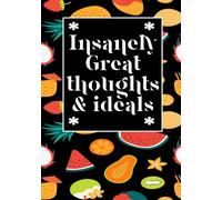 Insanely Great thoughts & Ideas: BLANK Lined Journal/Notebook Coworker Gag Gift Funny Office Notebook Journal/Boss/Co-worker/Assistant/Teacher