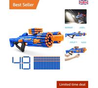 X-Shot Foam Dart Blaster Insanity Berzerko – Air Pocket Technology, Dart Storage, 48 Darts