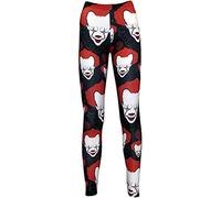 Insanity Clothing Joker Killer Clown Halloween Horror Evil Printed Leggings (XXL)