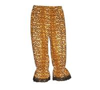 Insanity Leopard Print Long 3/4 Bloomers (M/L) Brown