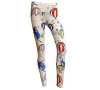 Insanity Up, Up and Away! Air Balloons Printed Leggings (XX-Large, Multicoloured)