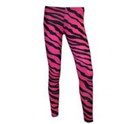 Insanity Zebra Animal Print Leggings (S/M) Pink