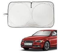 INSAUTO for Audi A7 2005-2023 Front Window Shade Sunshade Windshield Cover,Car Windshield Foldable Sun Shield for Audi 2013 2014 2021 2022 S7,RS7,A8,S8 Sedan Sun Visor Protector 210T Shade Blocks UVR