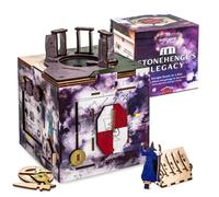 INSCAPE Cluebox Stonehenge´s Legacy - Puzzle Box - Interactive Wooden Escape Room in A Box for Adults with Hidden Compartments - Gift Idea for Puzzle and Mystery Fans - Brain Teaser