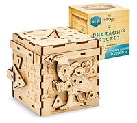 INSCAPE Pharaoh´s Secret Puzzle Box - Escape Room in A Box for Adults - Cluebox - Mind Puzzles for Adults - Puzzle Boxes with Hidden Compartments - Wooden Puzzle Box - Birthday Gift Gadget