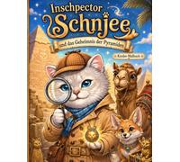 Inschpector Schnjee und das Geheimnis der Pyramiden: Ein abenteuerliches Ägypten-Malbuch für Kinder ab 4 Jahren | Mit niedlichen Detektiv-Katzen, ... Schnjee - Kawaii Malbücher für Kinder)