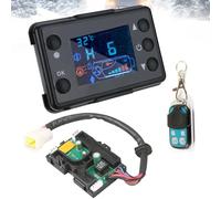 Inscrip 12V Car Air Diesel Heater Control Board, Car Air Diesel Heater Motherboard W/LCD Switch & Remote Controller for 3KW 5KW 8KW Air Diesel Parking Heater, For Car, Trucks, VAN