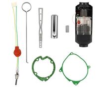 Inscrip 7PCS/SET Glow Plug Repair Kit, 12V 24V 5KW 8KW Car Parking Diesel Heater Glow Ignition Plug Kit with Filter, Car Ceramic Heater Repair Parts Fit, Diesel Heater Accessories