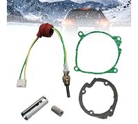 Inscrip Car Air Diesel Glow Plug Repair Kit, Gasket Filter Wrench W/Ceramic Glow Plug Filter Set, 12V Glow Plug Heater Repair Parking Heater Maintenance Kit For Air Diesel Heater 5KW (5Pcs A)