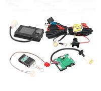 Inscrip Car Air Diesel Heater Control Board, 5Pcs Air Heater Repair Kit, 12V Heating Control Motherboard With LCD Switch Remote Controller + Wire Harness + Sensor, For 5KW Air Diesel Parking Heater