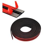 Inscrip Car Sealing Strip, Windscreen EPDM Rubber Strip, T Shape Rubber Sealing Strip, Car Edge Protection, Waterproof Seal for Car, Truck, Door, Window Decoration (10 m x 19 mm)