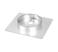 Inscrip Diesel Heater Mounting Plate, Stainless Steel Turret Planar Floor Base Mounting Stand Bracket for Parking Auxiliary Heating, Compatible with Ebers-pacher We-Basto Heater (New 40mm)