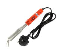 Inscrip Electric Soldering Iron, 150W / 200W / 300W Quick-Heated Elbow Head Electric Soldering High Power Welding Iron Gun with Switch, Stainless Steel Electronic Repair Tool, UK Plug (200W)