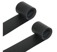 Inscrip PVC Boat Patch, Kayak Air Leak Repair Tape, 50mm x 1M Inflatable Boat Kayak Special PVC Repair Patch Kit Without Glue, Waterproof Patch Rib Canoe Dinghy Float (1, Black)