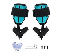 Inscrip Tree Climbing Equipment, Height Adjustable Crampons, Tree Climbing, Tree Climbing Spikes with Gloves, Tree Climbing Shoes for Practice Tree Climbing, Survival in the Jungle, Fruit Picking