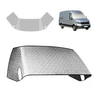 Inscrip Windscreen Cover Compatible with VW Crafter 2018-2025, Foldable External PEVA Aluminium Foil Windscreen Sun Protection, Sun Protection, Heat Protection, Dust, Ice & UV, Usable All Year Round
