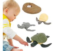 insct Life Cycle Toys - Educational Preschool Learning insct Figurines, Mini plstic Creepy Crawly Animal | Life Cycle Models of, Turtle, Fly, Frog, Toys for Kids