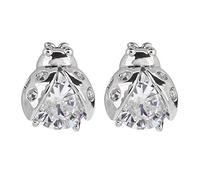 Insect 7 Star Ladybug Zircon Ear Nail Variety Of Color Jewelry Earrings Stud Earrings
