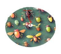 Insect Atlas Christmas Tree Skirt 36" Fashion Holiday Accessories Suitable for Halloween and Christmas
