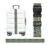 Insect Atlas Luggage Strap-Adjustable Suitcase Belt with Buckle