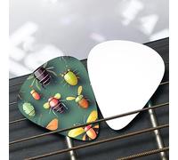 Insect Atlas Patterned guitar pick set - (thin/medium/thick), widely compatible with all kinds of stringed instruments,