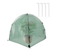 Insect Barrier Plant Cover Tent,Bug Guard Cover with Stakes,Pop Up Mesh Plant Cover,Fruit Tree Netting Mesh for Protect Vegetable Plants Fruits Flowers (1)