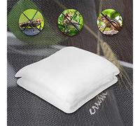 Insect Bird Barrier Netting for Vegetable Plant Protection, Fine Mesh Net for Crops and Fruits, Reusable Bug Pest Control, 1m x 15m