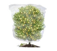 Insect Bird Barrier Tree Net with Drawstring-Garden Bird Netting Plant Cover- Fruit Tree Netting for Protect Plants Fruits Flowers from Insect Bird Eating fruit cage(1.2 * 1.4m)