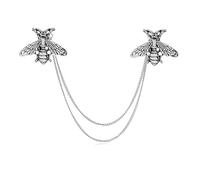Insect Brooch Pin for Men Women Personalized Delicate Cute Long Cicada Honey Bee Beetle Animal Corsage Cartoon Clothes Pin for Woman Girl Lady, Alloy Steel, unknow