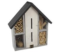 Insect Bug Bee Hotel Hanging Wooden House Ladybird Nest Wood Shelter Garden Box
