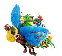 Insect Building Blocks Set, Flowers and Insect Series Toys Building Set, 627Pcs Bee Insect Building Kit, Insect Toy Building Set for Party Favors, Desktop Decor Display Gift for Children Adults