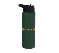 Insect Collection Insect Spider Bee Ant Garden Animals Stainless Steel Insulated Water Bottle